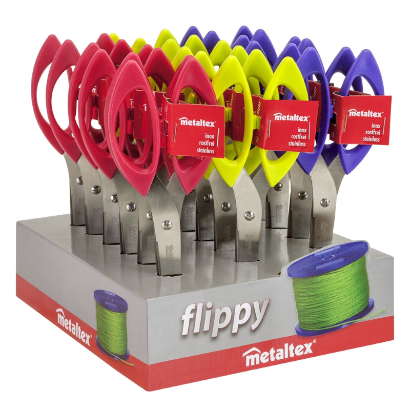 FORBICE INOX FLIPPY CM21 IN DISPLAY