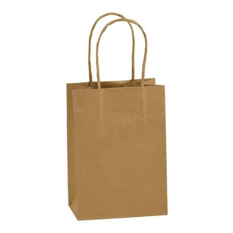 BUSTA CARTA AVANA CM.21X27X11 CON MANIGLIA RITORTA