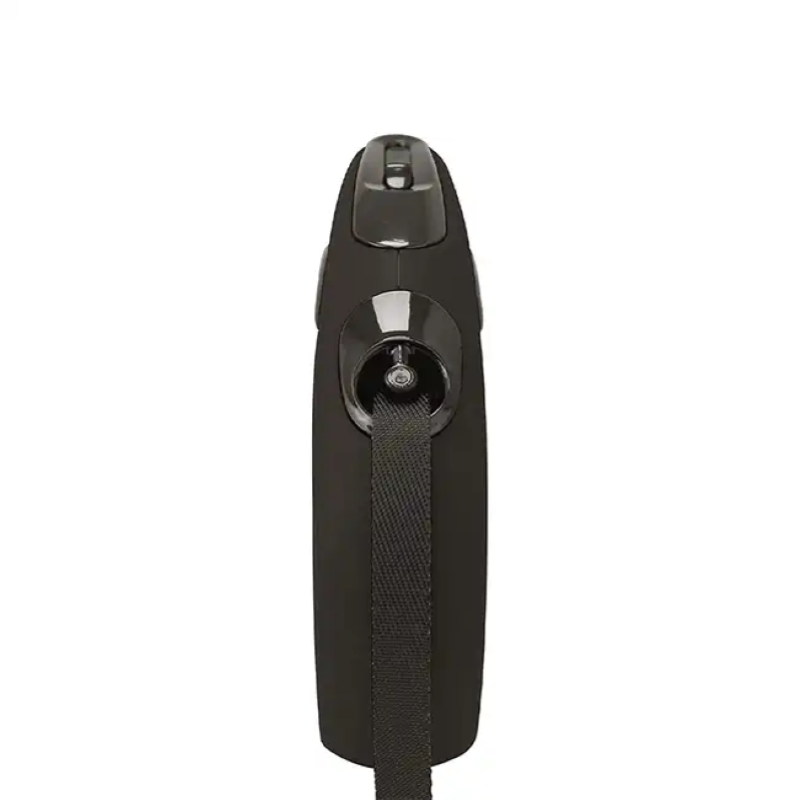 GUINZAGLIO PER CANI FLEXI CLASSIC TAPE NERO M - MT.5