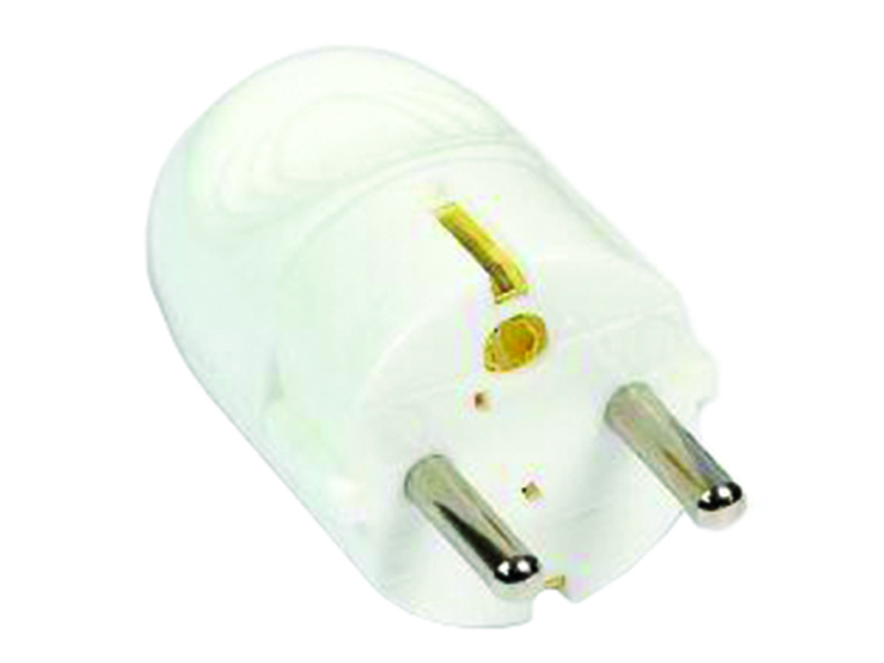 SPINA SCHUKO 2 POLI + TERRA 16A BIANCA "LINEA GARANTI"- bianca 82580-E