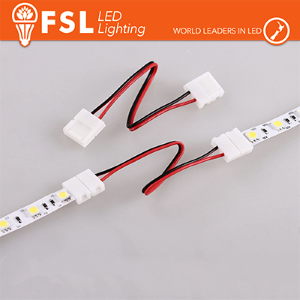 CONNETTORE RAPIDO 2END PER STRISCE LED - 10 mm