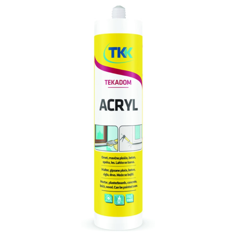 SILICONE ACRILICO TEKADOM ACRYL - ml.310 marrone RAL 8016