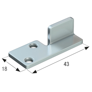 KIT CARRELLI PER PORTE SCORREVOLI PER BINARIO ART.10