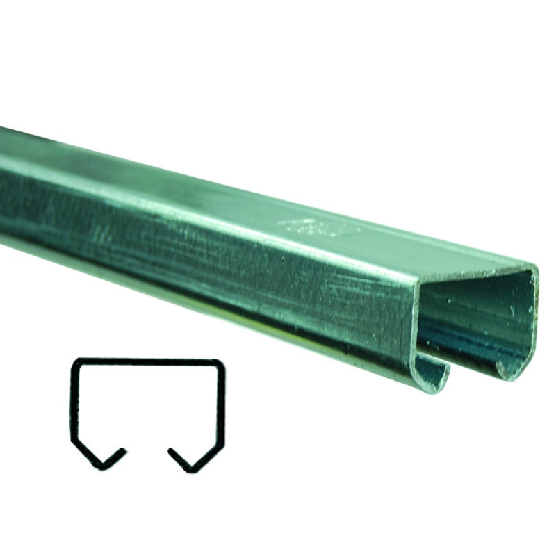 BINARIO CON FORI PER PORTE SCORREVOLI- mm.3x30 - mt.3