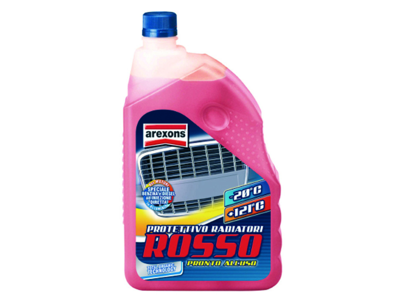 LIQUIDO PROTETTIVO RADIATORI ROSSO LT.2 AREXONS