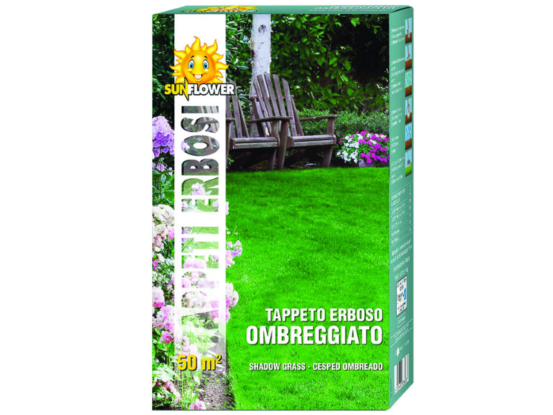 SEMI PRATO OMBREGGIATO- kg.1 per mq.50 di prato