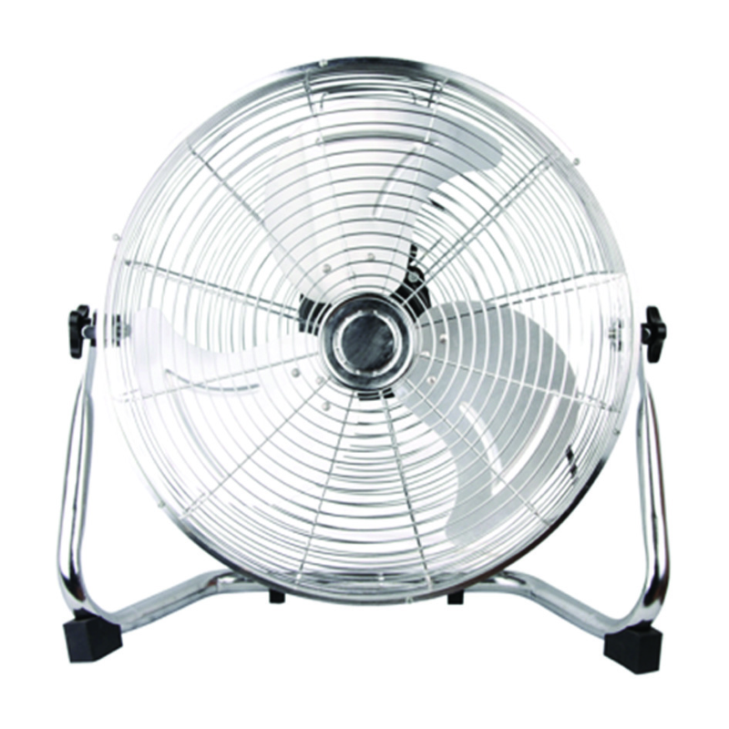 VENTILATORE DA APPOGGIO IN ACCIAIO CROMATO CM.45