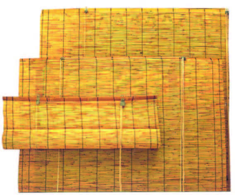 ARELLA IN BAMBU' CON TIRO E CARRUCOLA IN TERMORETRAIBILE- cm.200x300