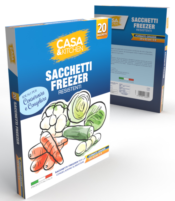 CASA&KITCHEN SACCHETTI FREEZER CM29X42