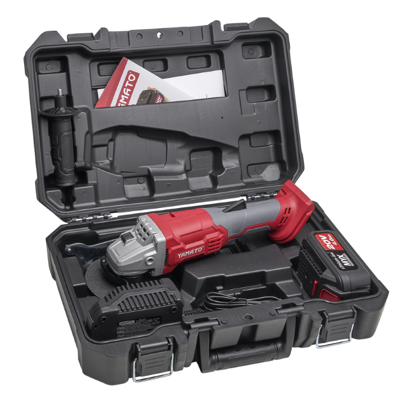 SMERIGLIATRICE ANGOLARE CON BATTERIA A LITIO 20V