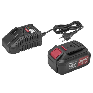 SMERIGLIATRICE ANGOLARE CON BATTERIA A LITIO 20V