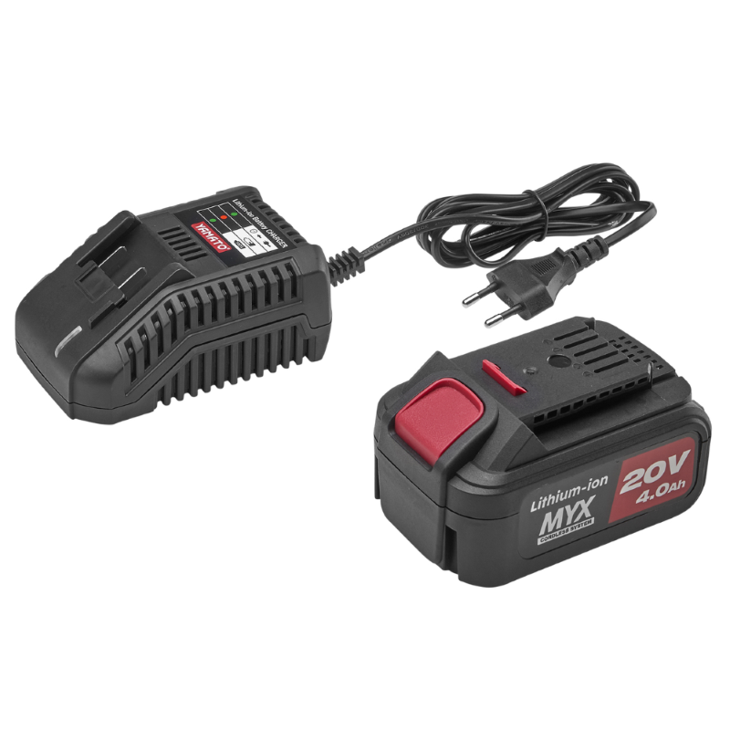 SMERIGLIATRICE ANGOLARE CON BATTERIA A LITIO 20V