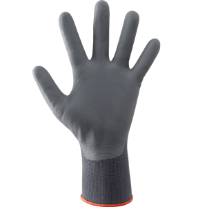 GUANTI FILO CONTINUO NYLON ELASTICIZZATO NITRILE AIR NIT GRIGIO TG.7