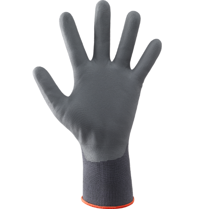 GUANTI FILO CONTINUO NYLON ELASTICIZZATO NITRILE AIR NIT GRIGIO TG.7