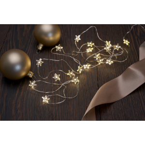 LUCI NATALE A BATTERIA 20 STELLINE LED