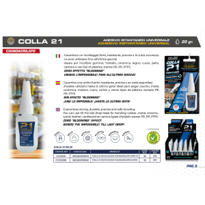 COLLA 21 CIANOCRILATO GR.20