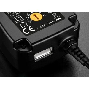ALIMENTATORE UNIVERSALE REGOLABILE CON 6 SPINE DC PORTA USB 1A - 12W AC/DC 3V-12V 1000 mA