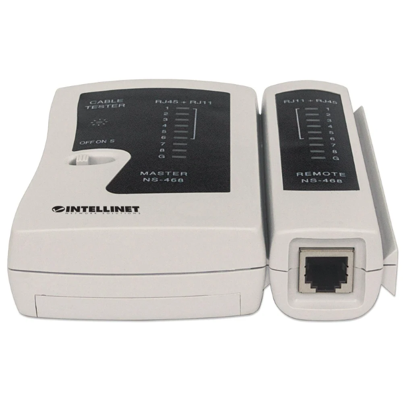 TESTER DI RETE PER CAVI RJ11/12 & RJ45
