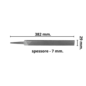 LIMA PIANA PARALLELA BASTARDO 4002 - 12"