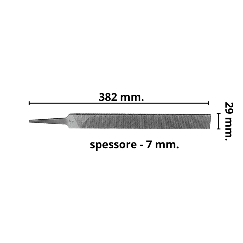 LIMA PIANA PARALLELA BASTARDO 4002 - 12"