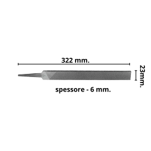LIMA PIANA PARALLELA BASTARDO 4002 - 10"
