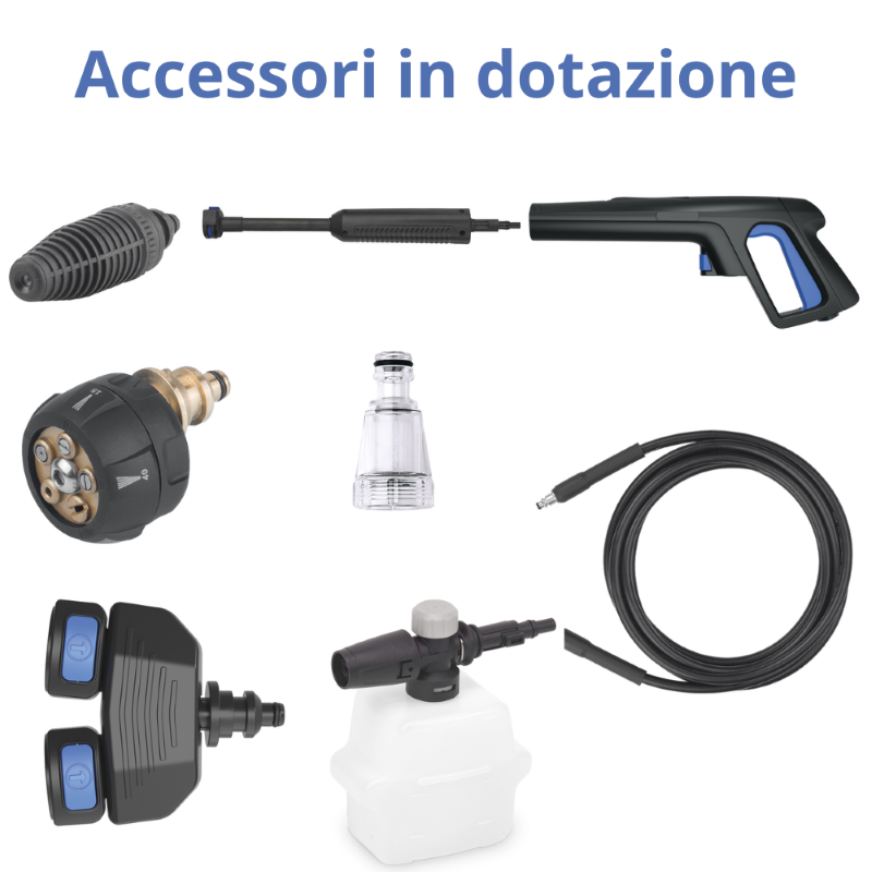 IDROPULITRICE DTS Series 5.0 Twin Flow - 2700W 160BAR