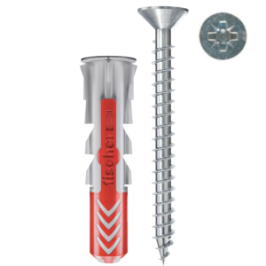 TASSELLO BI MATERIAL CON VITE "DUOPOWER" - ø mm.5x25