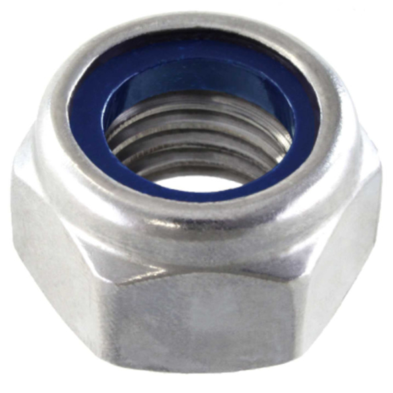 DADO AUTOBLOCCANTE INOX ALTO DIN982 - M10