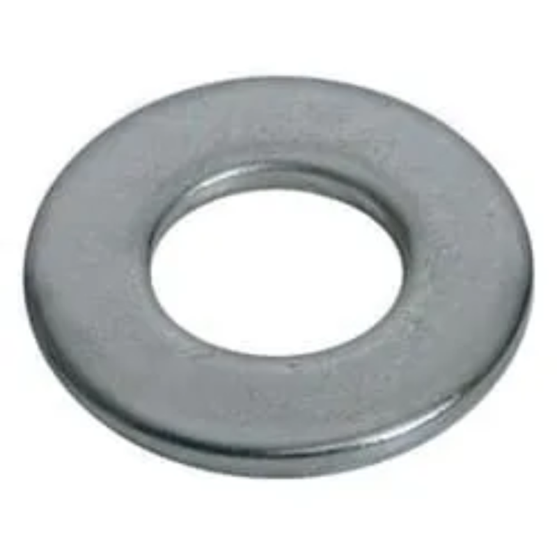 RONDELLE PIANE IN ACCIAIO INOX A2- mm.12