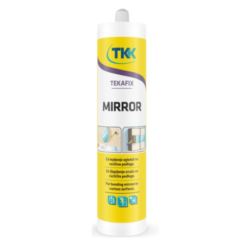 SIGILLANTE PER SPECCHI SEAL MIRROR ADHESIVE TKK - ML.300 BIANCO