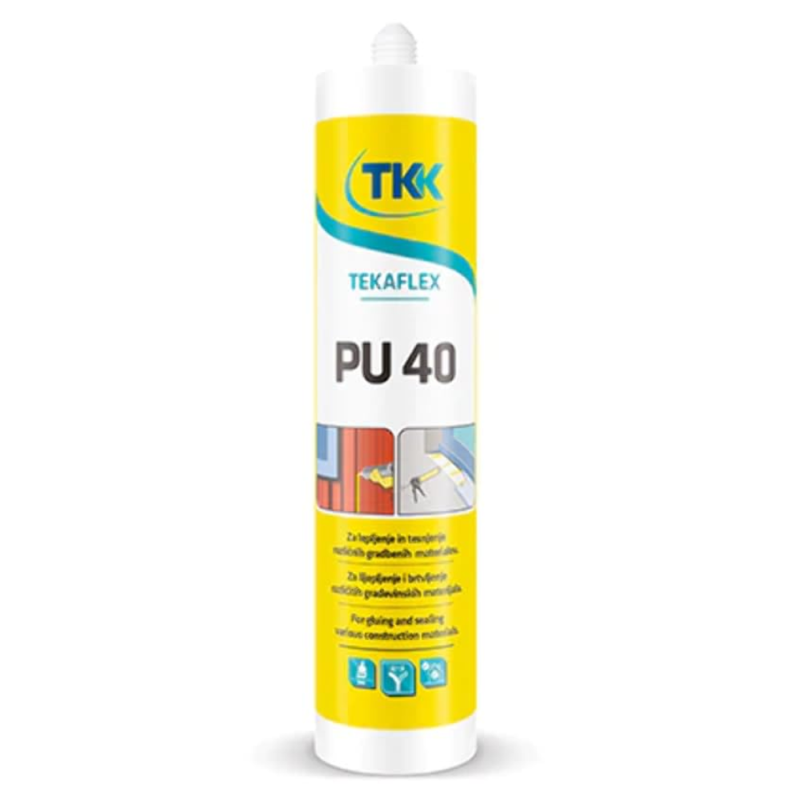 SIGILLANTE POLIURETANICO TEKAFLEX PU 40 TKK - ML.310 NERO