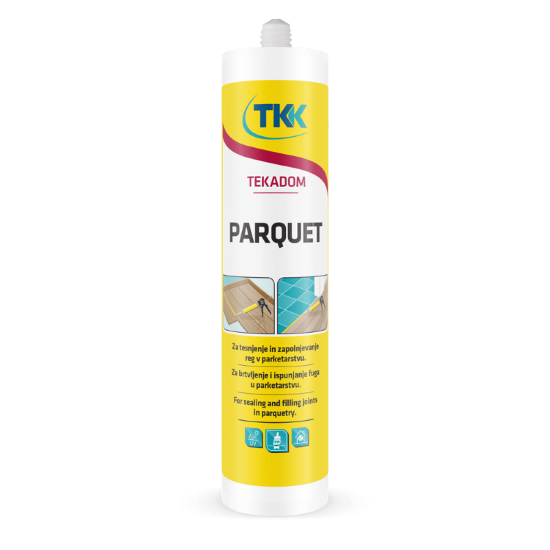 SILICONE PER PARQUET TEKADOM PARQUET TKK - ml.300 noce scuro