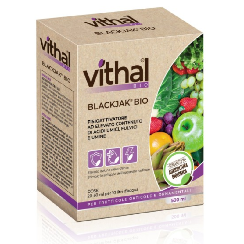 FISIOATTIVATORE INTEGRATORE BLACKJAK BIO VITHAL BIO - ML.500