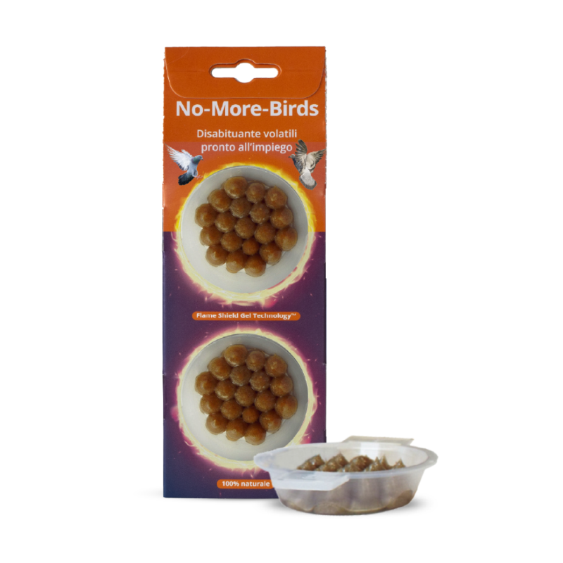 DISABIUANTE IN GEL PRONTOALL'IMPIEGO NO MORE BIRDS - PZ.2