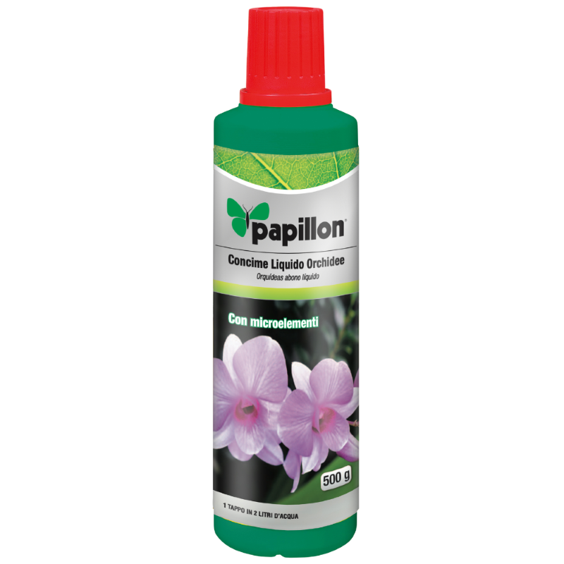 CONCIME LIQUIDO PER ORCHIDEE PAPILLON - LT.0,500