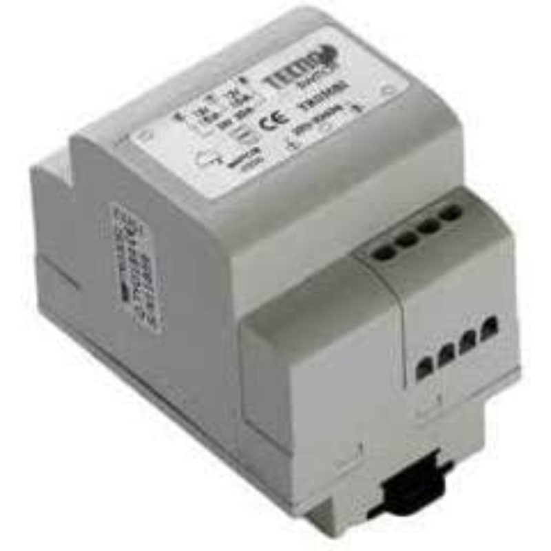 TRASFORMATORE MODULARE 2 MODULI DIN - 15VA 220V - 12/24V - 1TR015SI