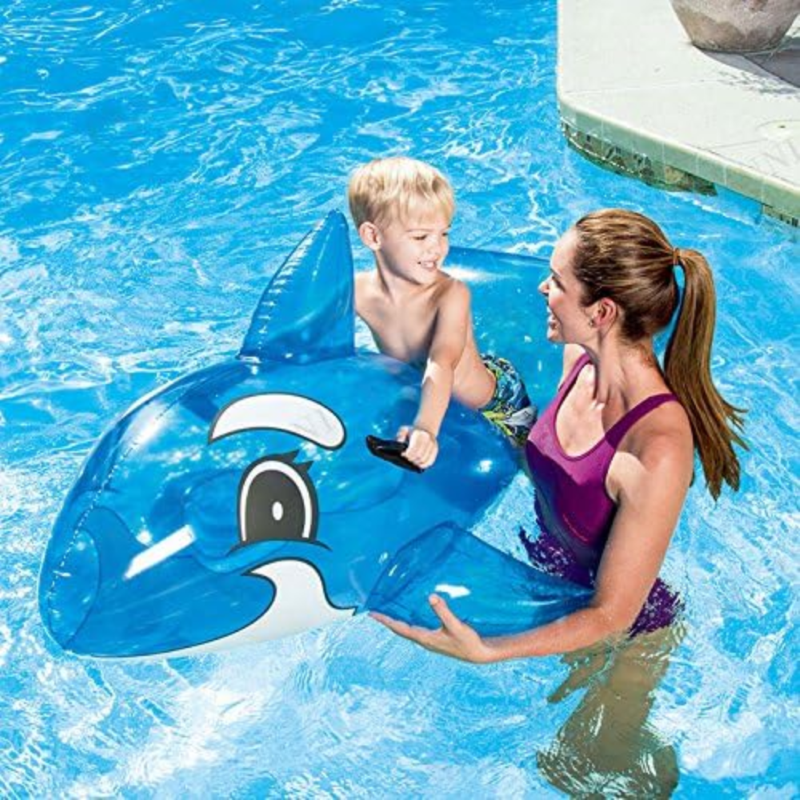 BALENA GONFIABILE CAVALCABILE +3 ANNI BEST WAY 41037 - cm.157x94
