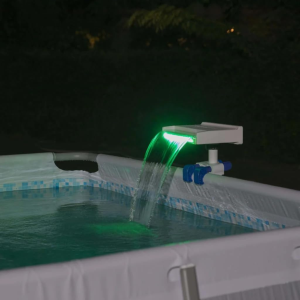 CASCADA CON LUCE PER PISCINA LED "FLOWCLEAR" RILASSANTE - cm.34x24x32 - (art.58619)