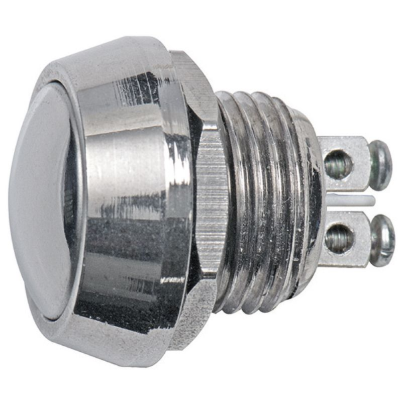 PULSANTE MINI STAGNO ANTIVANDALO CON AUTORITORNO