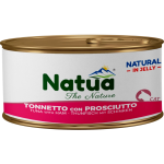 CIBO UMIDO PER GATTI LATTINA G.85 - TONNETTO CON PROSCIUTTO