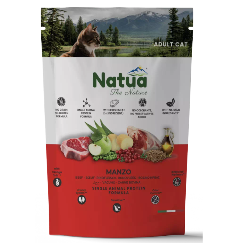 CIBO SECCO DRY PRO PER GATTO ADULTO G.350 - MANZO