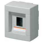 CENTRALINO SENZA PORTA - 4 MODULI IP40 - mm.150x170x100 - EC61004