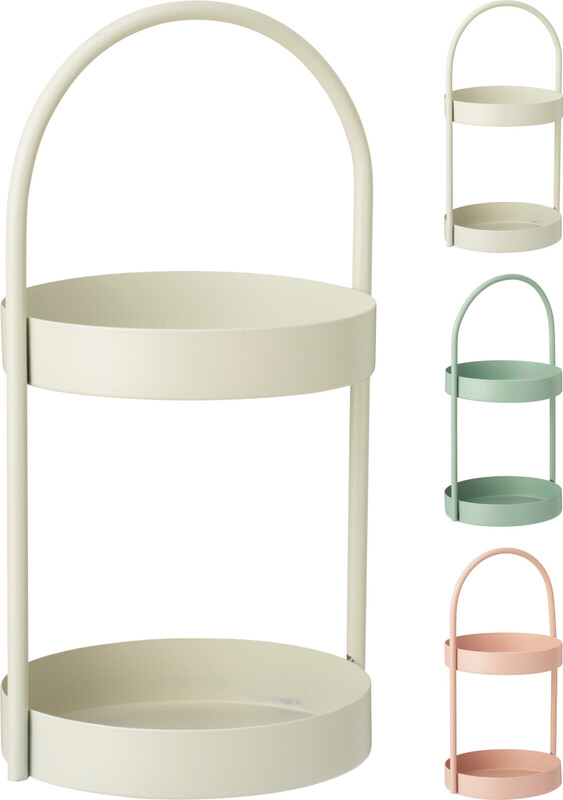 MENSOLA BAGNO 2P METALLO 3ASS