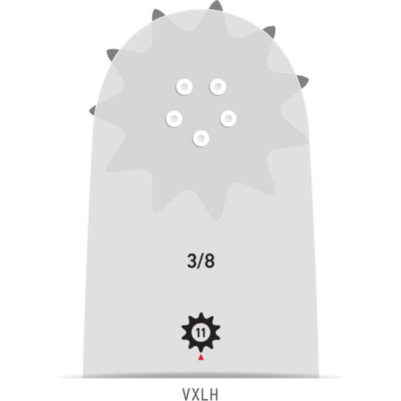 BARRA MOTOSEGA OREGON VersaCut - 188VXLHD009 - 3/8" - 1,5 - CM.45 - MAGLIE 68