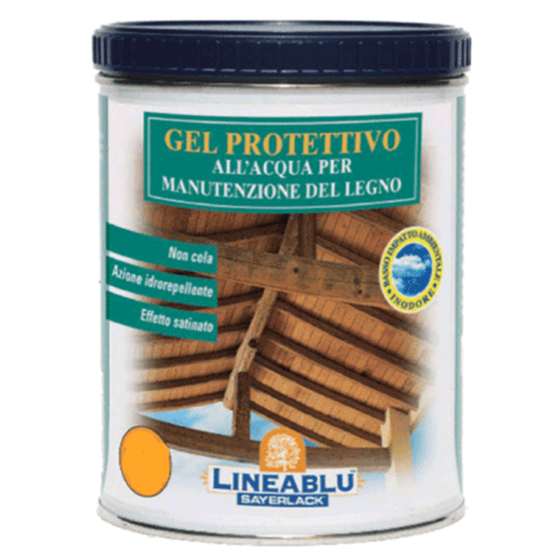 GEL PROTETTIVO PER LEGNO LT.0,750 NOCE - HG6034
