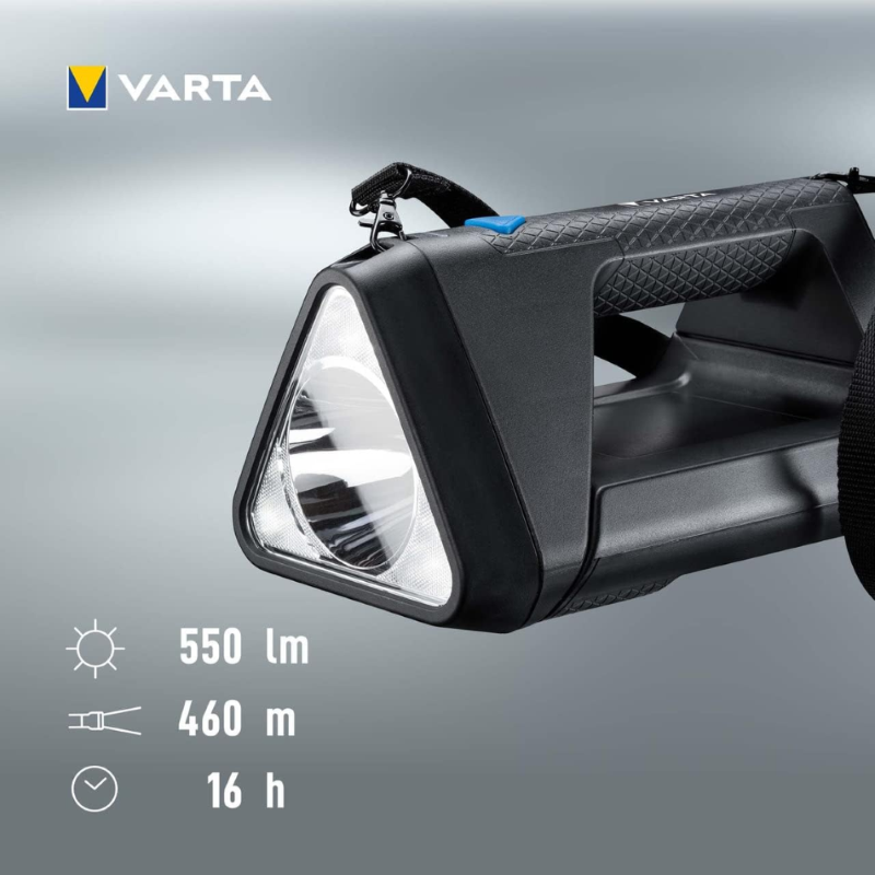 TORCIA LED RICARICABILE AL LITIO VARTA WORK FLEX BL30R