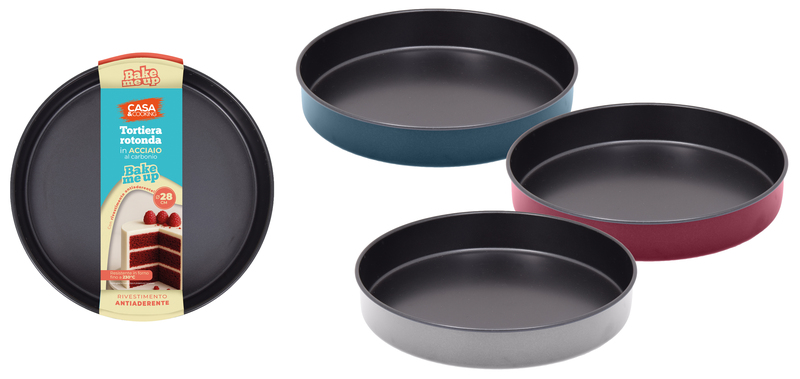 TORTIERA ROTONDA BAKE ME UP CM28  C&COO