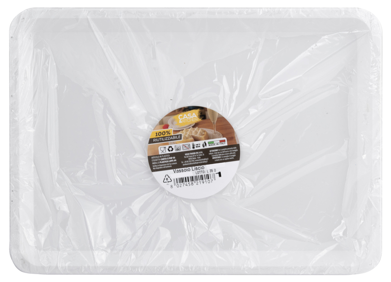 VASSOIO LISCIO RIUTILIZZABILE CM23X32 C