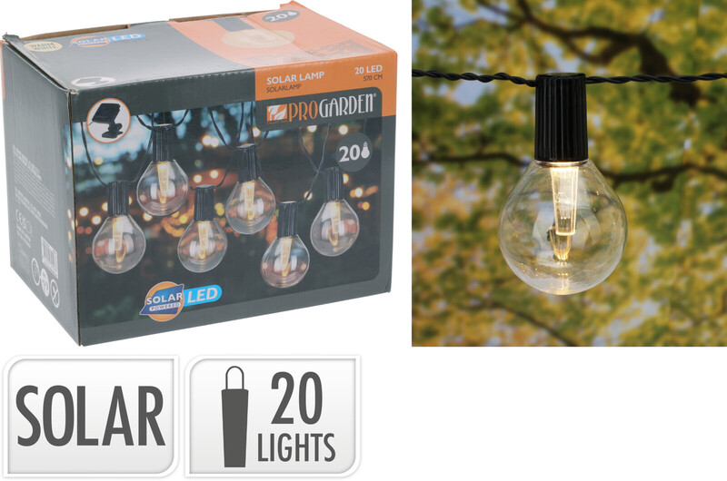 LAMPADA SOLARE 20LED MT5,70