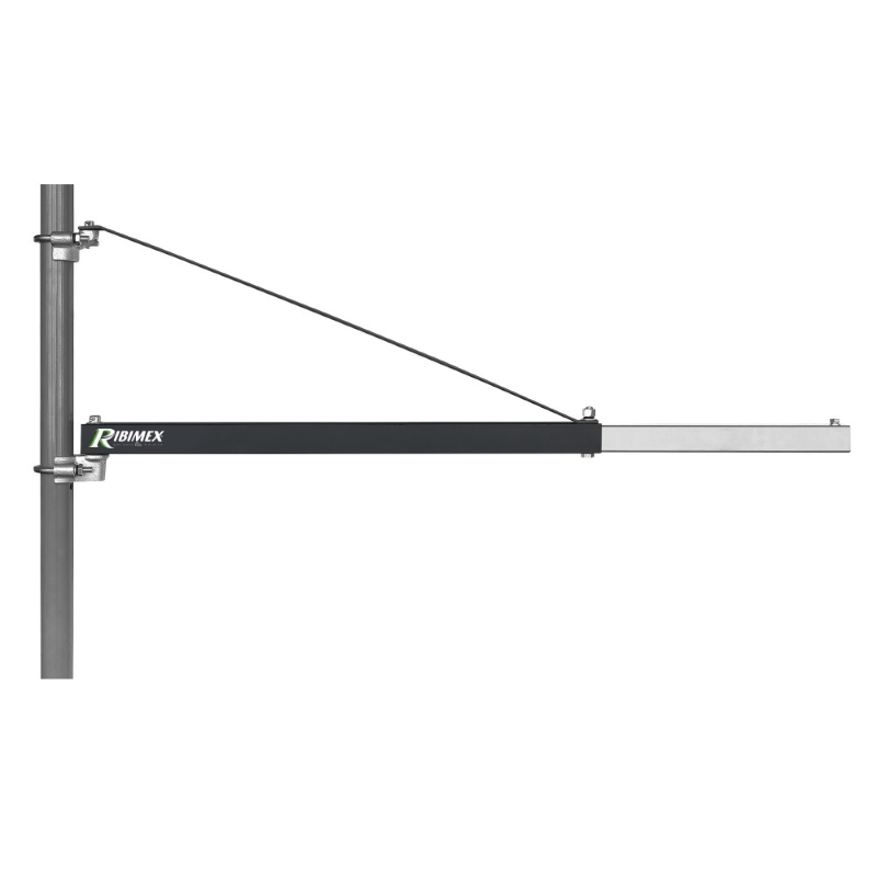 SUPPORTO A BANDIERA PER PARANCO ELETTRICO ESTENSIBILE- portate max: Kg.600/cm.75 - Kg.300/cm.110
